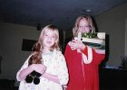 Stacy &#38; Karen (Christmas 1989)